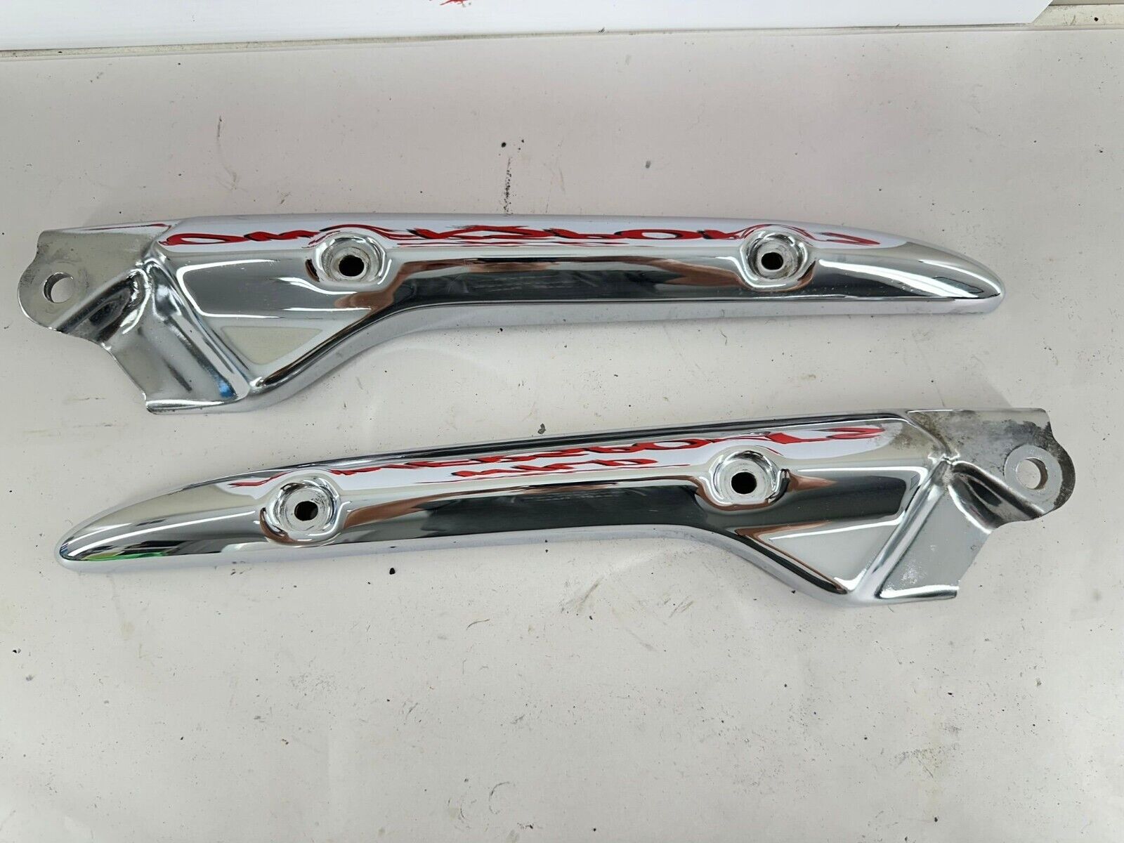 1998 HONDA VALKYRIE TOURING Chrome Rear Frame Fender Strut Arm Bars