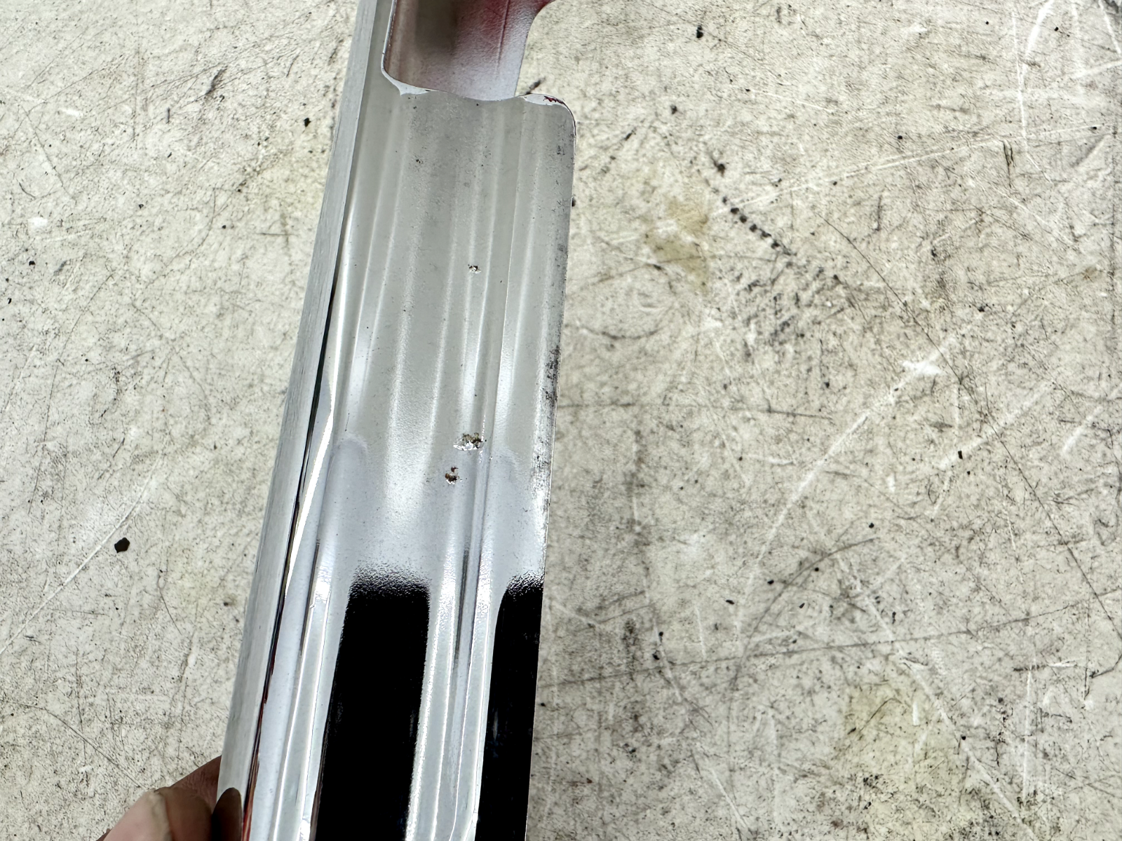 2003 HARLEY ELECTRA GLIDE classic Chrome Rear Fender Frame Strut Arm Bar Cover