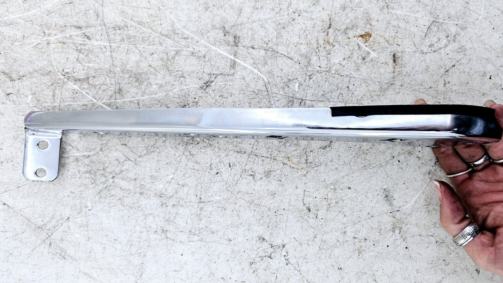 2002 HARLEY ELECTRA GLIDE Saddlebag Mounting Bar Bars Chrome