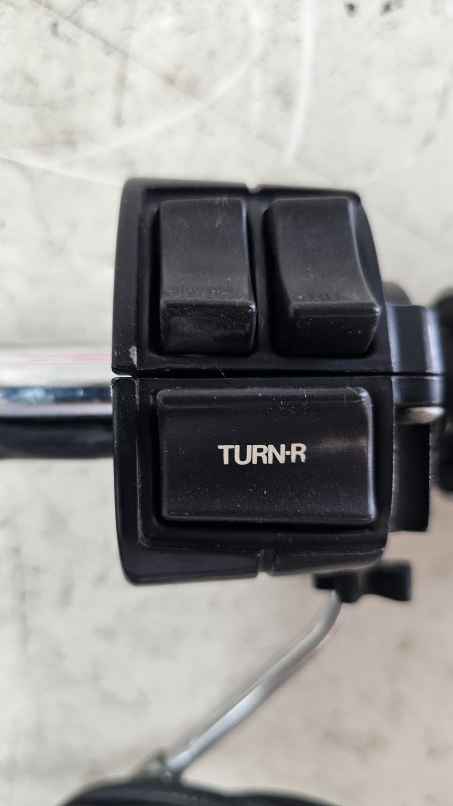 1990 Harley FXR FXRT FXRD FXRS FXLR FXRC Chrome Drag Bars 8" Risers Hand Control