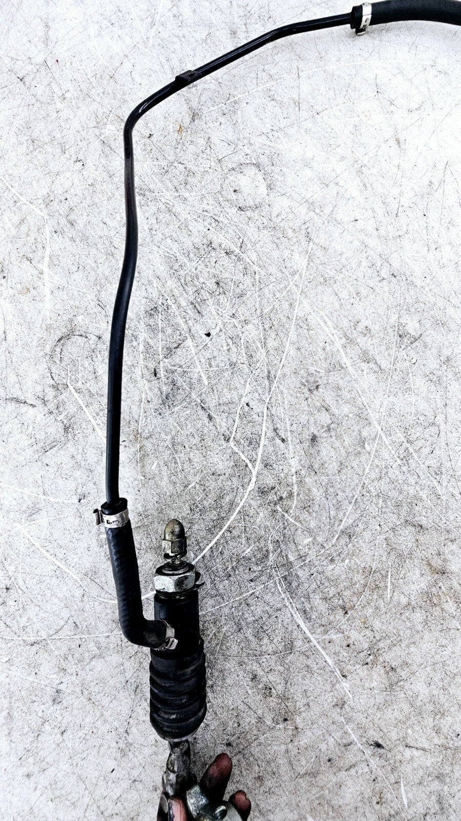 1994 HARLEY FLH ELECTRA GLIDE Rear Brake Master Cylinder Reservoir Cable Lines