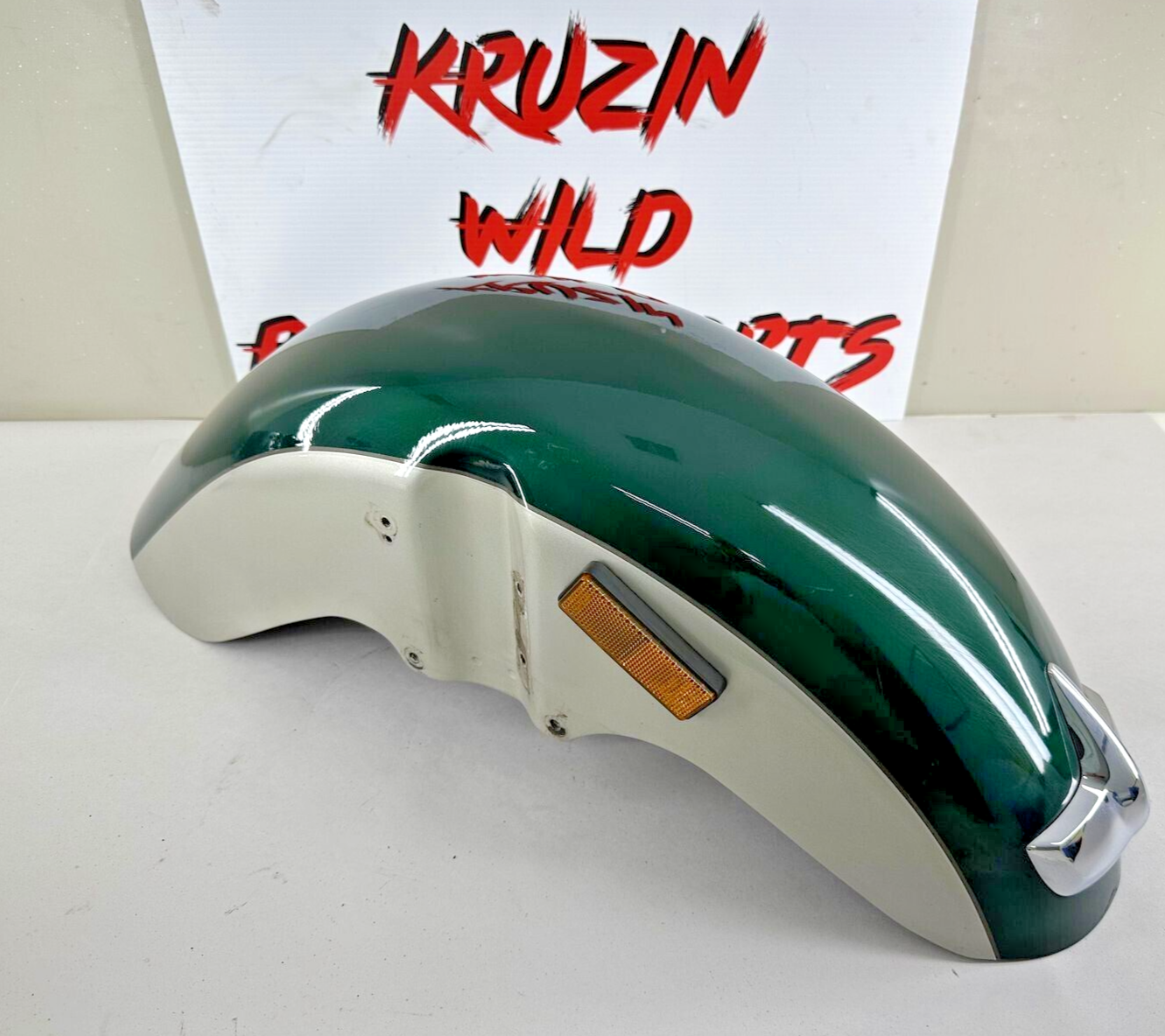 1998 HONDA VALKYRIE INTERSTATE Front Fender Green Silver