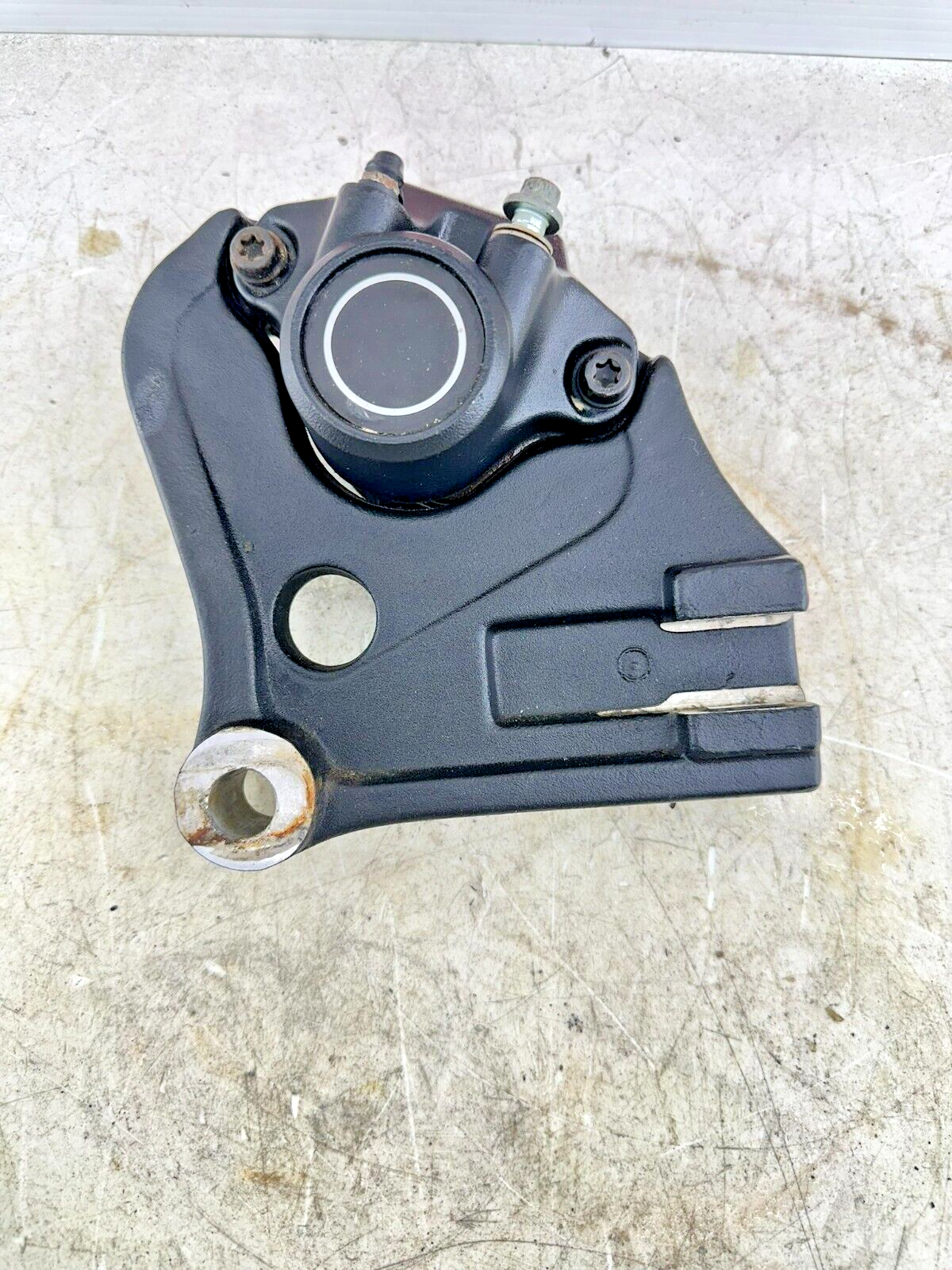 1997 HARLEY DYNA Rear Brake Caliper + Mounting Bracket
