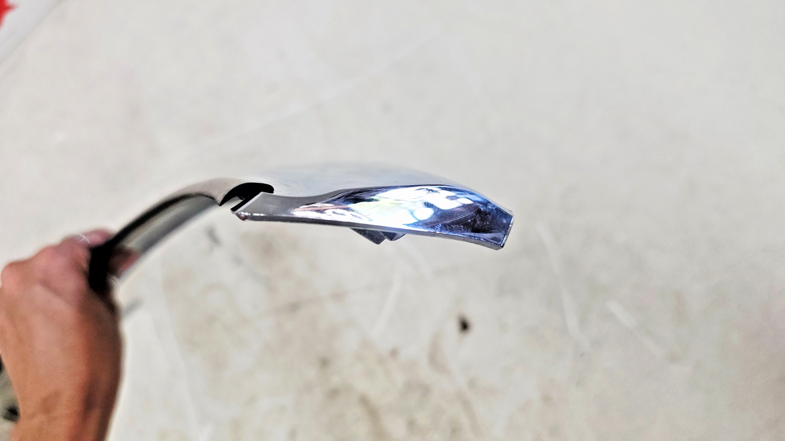 2000 HONDA VALKYRIE INTERSTATE Upper Fairing Windshield Trim Garnish Chrome