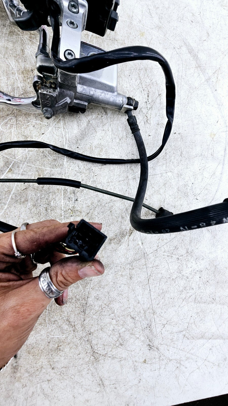 1999 HONDA VALKYRIE INTERSTATE Radio Control Switch + Clutch Lever + Side Mirror