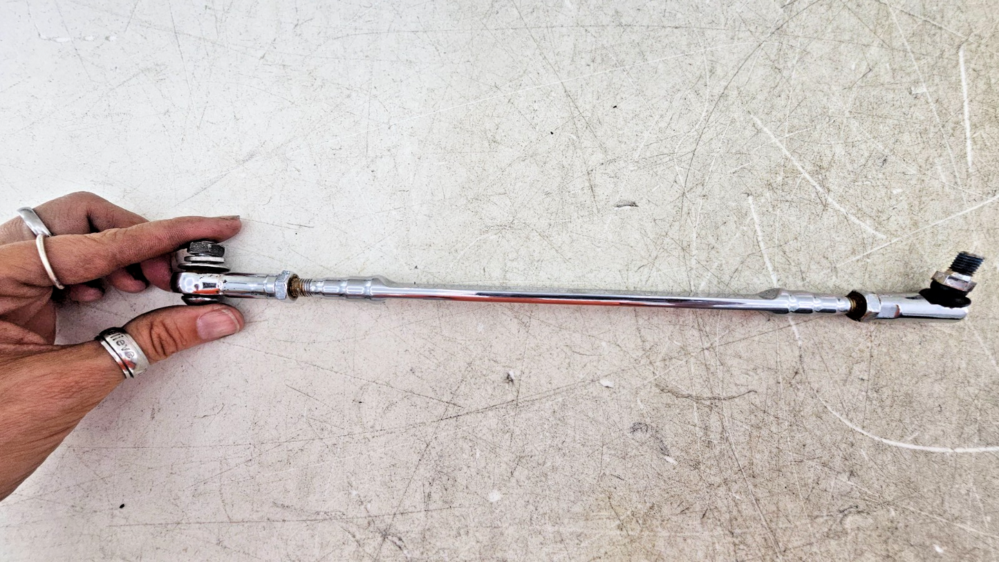 2000 HARLEY FLH ROADKING Chrome Heal Toe Shifter Shift Lever Linkage