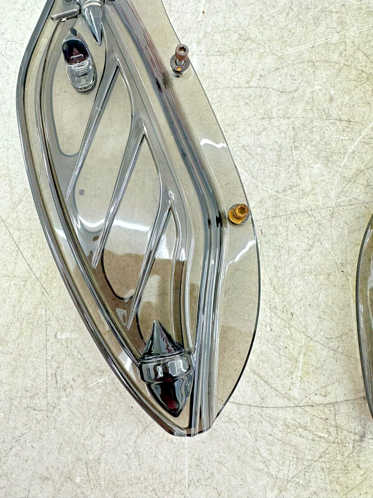 2003 HARLEY ELECTRA GLIDE classic Batwing Main Upper Fairing Air Wing Deflectors