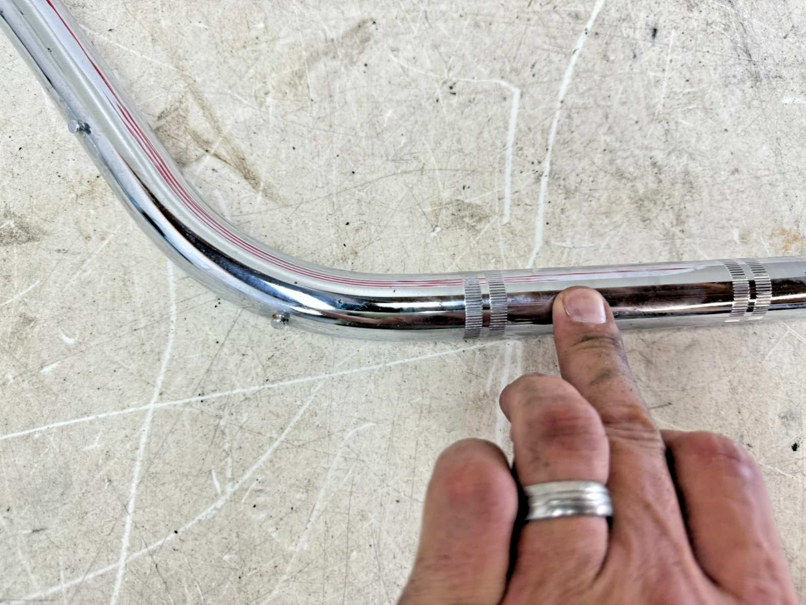 2001 HONDA VALKYRIE INTERSTATE Chrome Handlebars Handle Bar