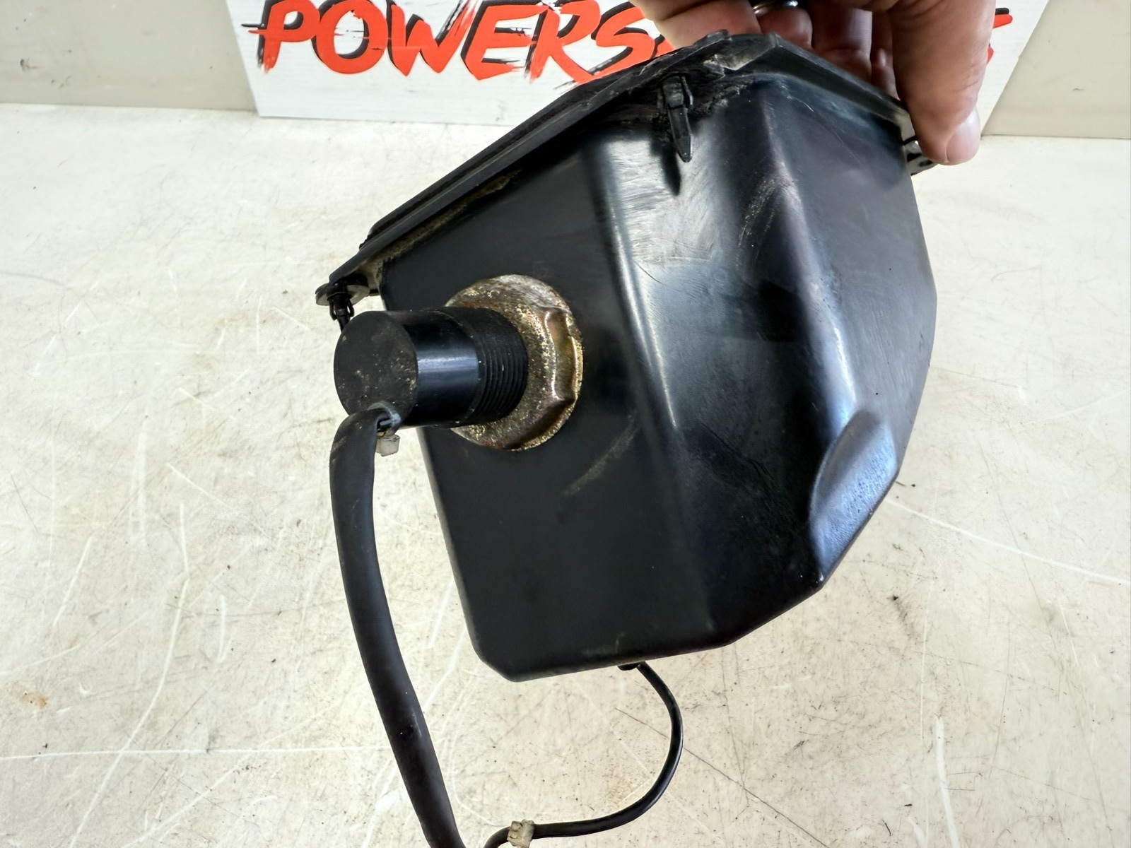 2002 Honda Goldwing GL1800 Front Storage Glove Box Left Side Air Duct