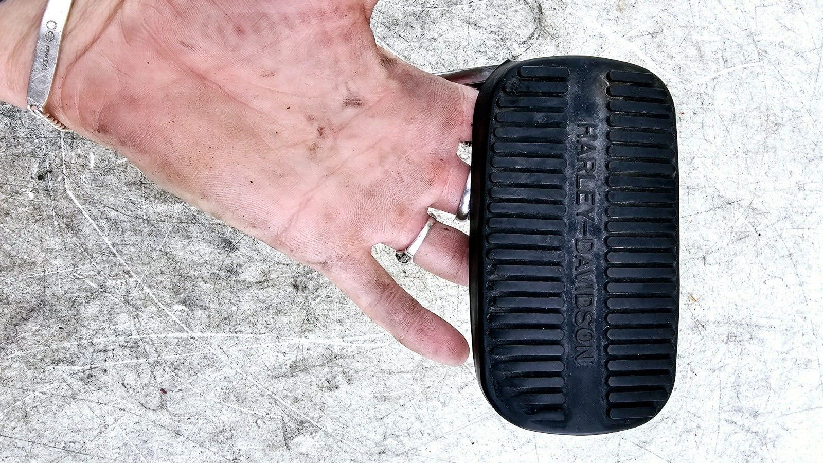 1994 HARLEY FLH ELECTRA GLIDE Rear Brake Pedal Pad