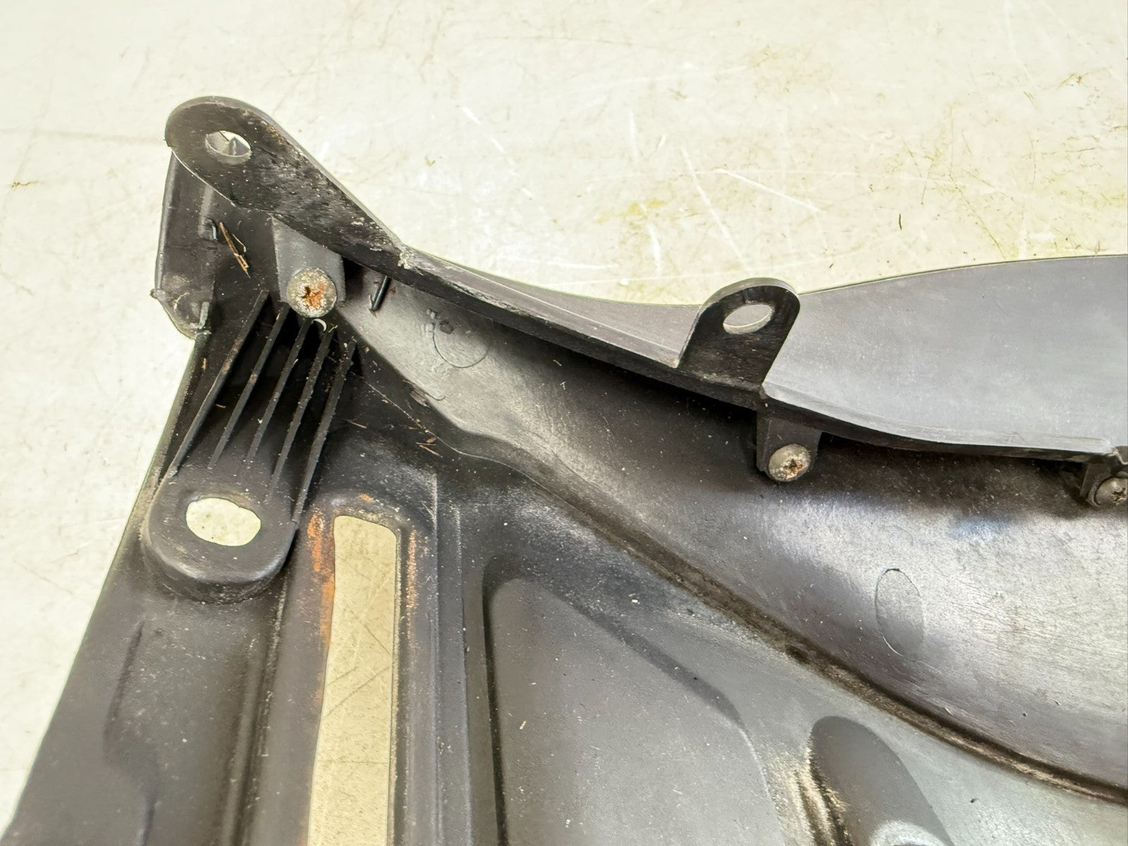 2002 Honda Goldwing GL1800 Front Meter Panel Visor Cover Windshield Mount