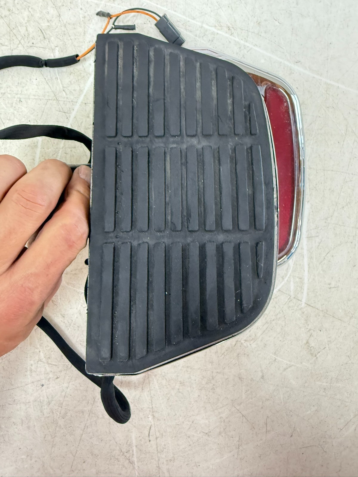 2003 HARLEY ELECTRA GLIDE Rear Left Right Passenger Floor Foot Board W/ Lights