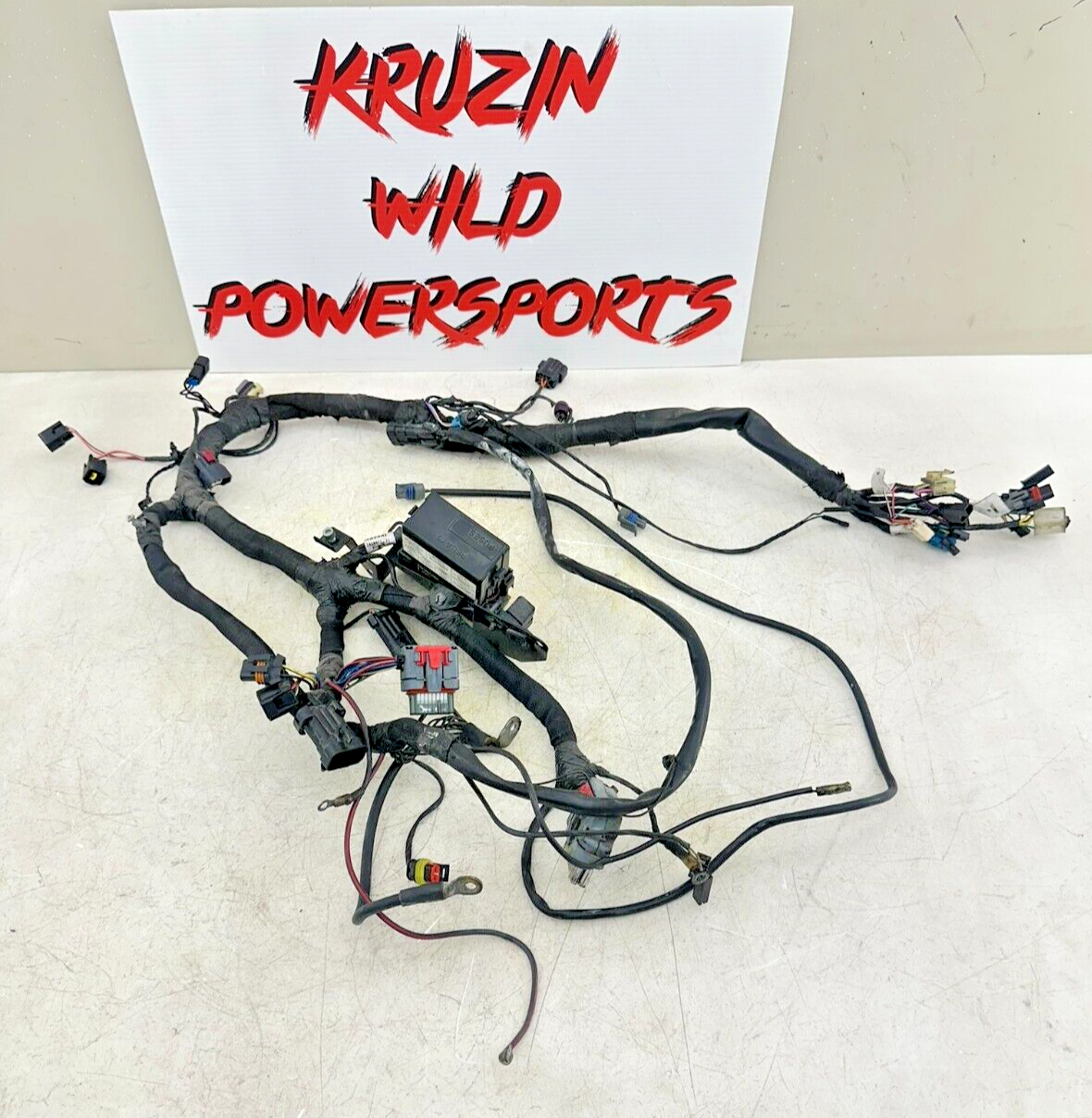 2005 Victory Kingpin Main Wire Wiring Harness Loom Fuse + Relay