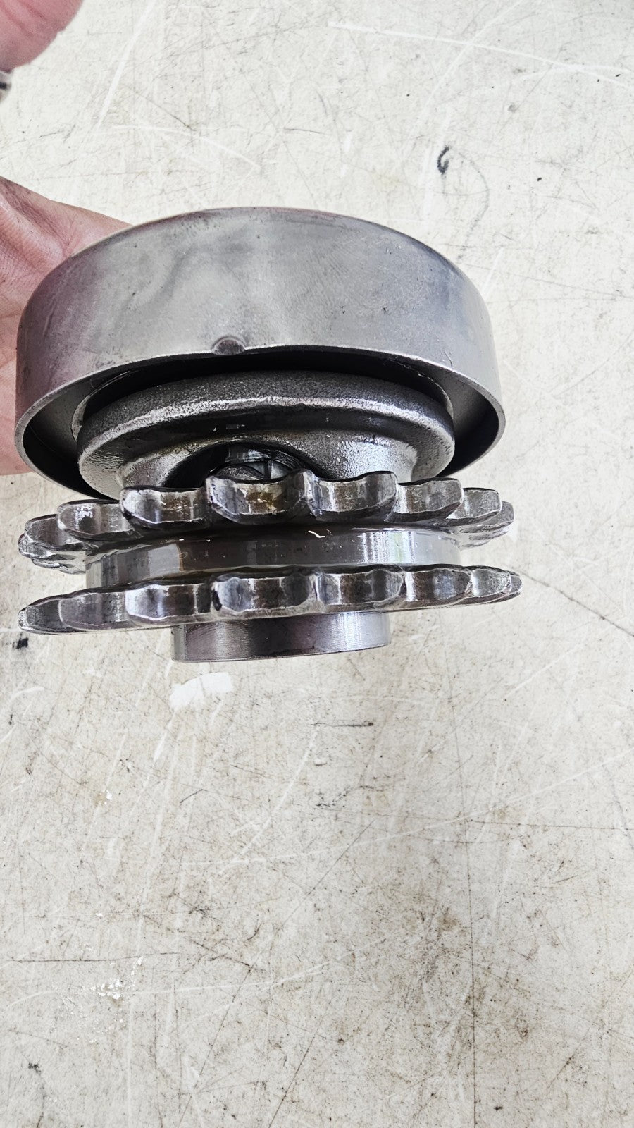 2000 HARLEY SOFTAIL DEUCE Primary Clutch Chain Compensator Jackshaft Gear