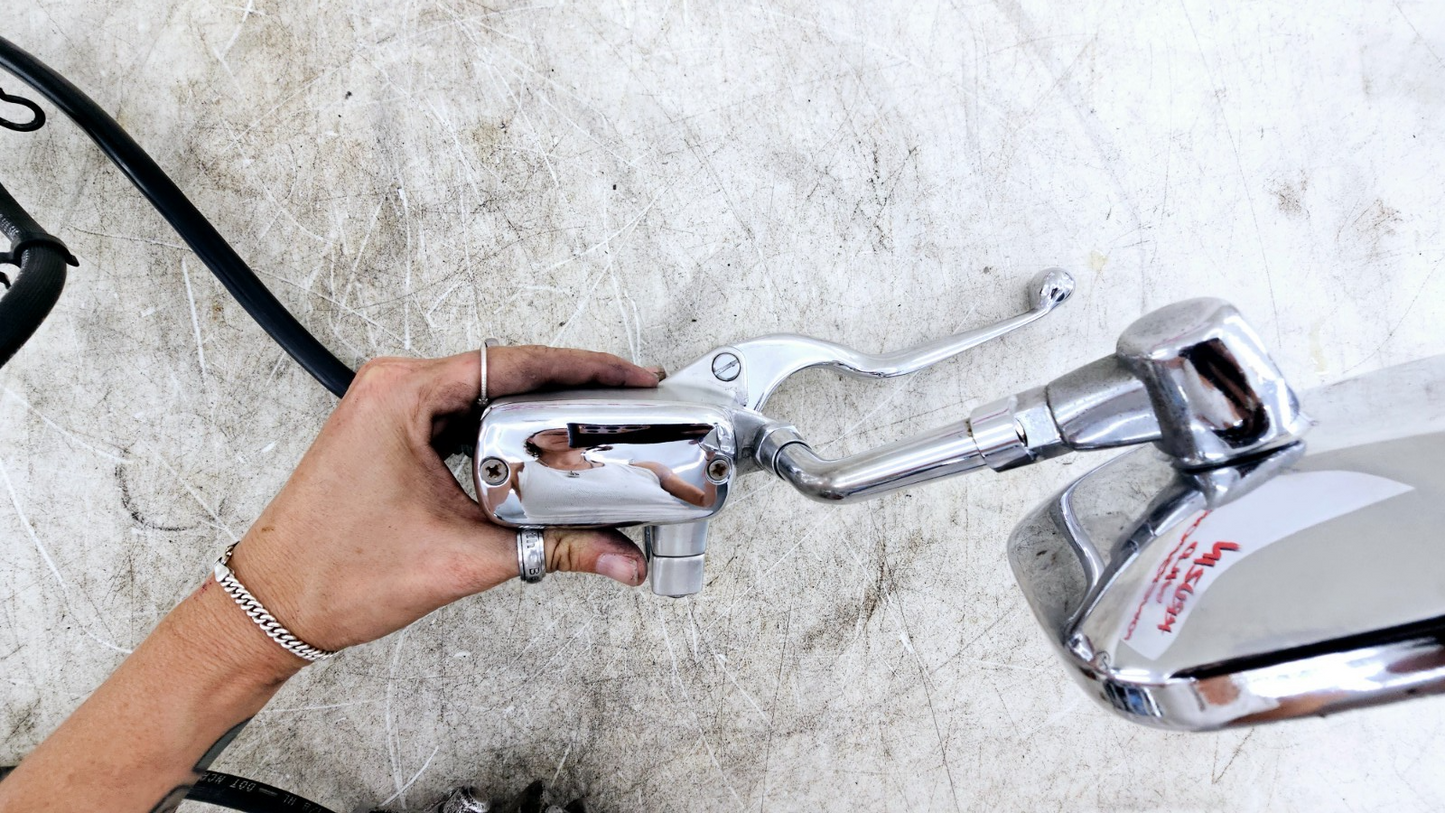 1999 HONDA VALKYRIE INTERSTATE Dual Caliper Hose Master Cylinder + Right Mirror