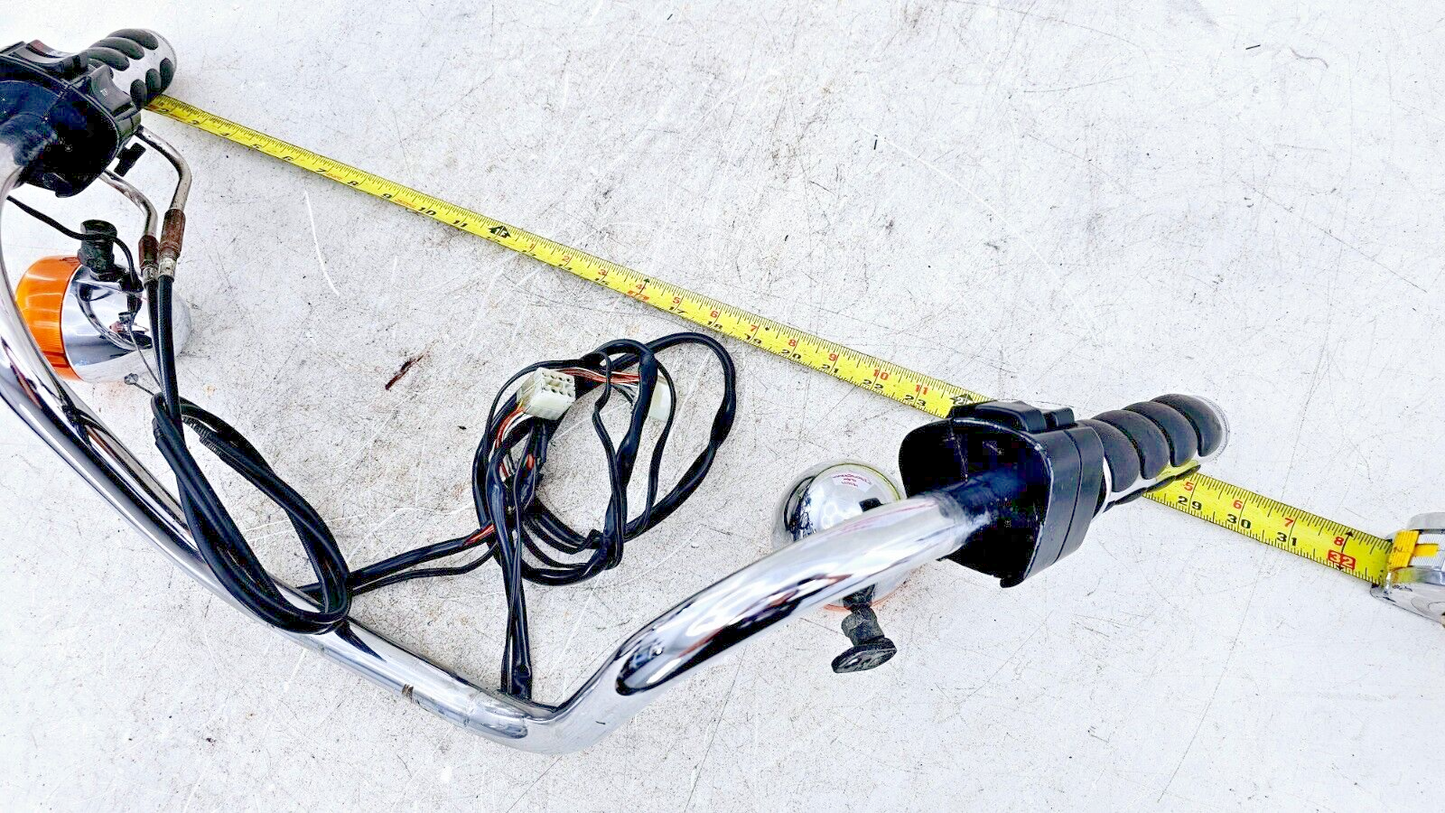 1995 HARLEY DYNA CONVERTIBLE Handlebar Control Switch Housing Grips +Turn Signal