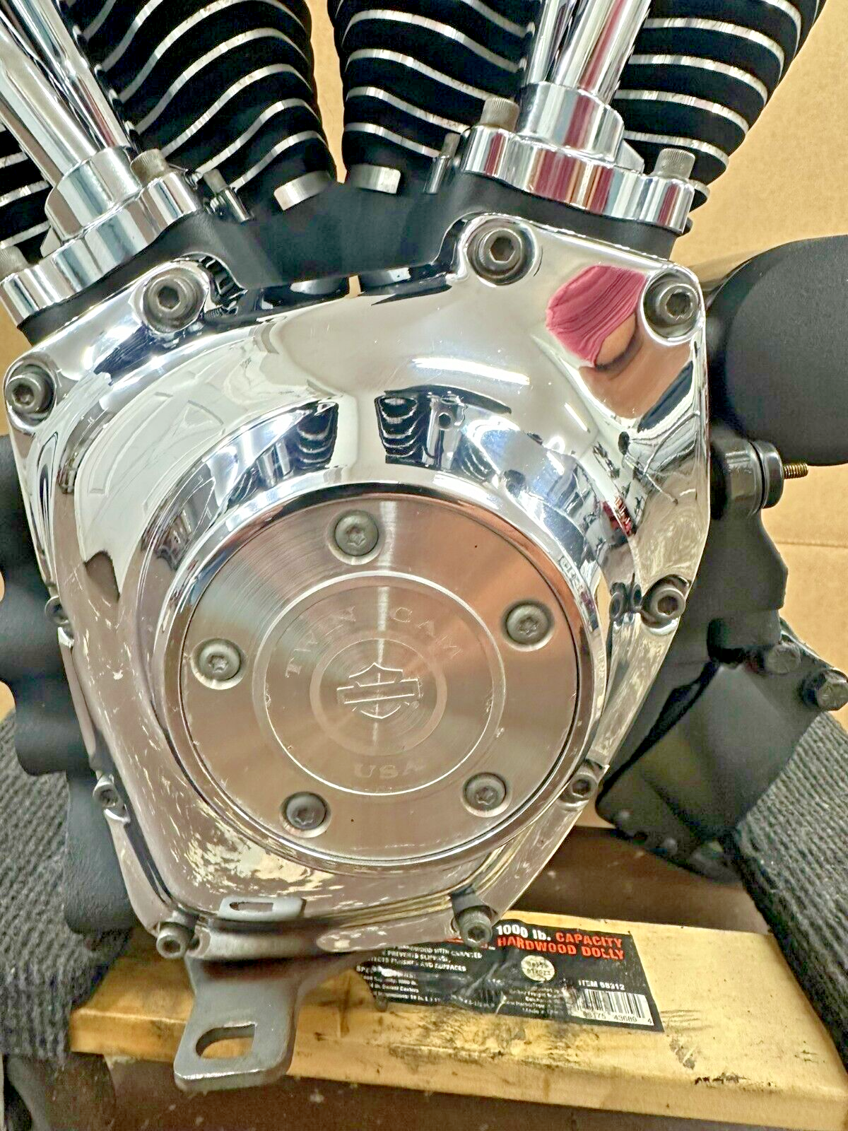 2006 Harley Dyna Low Rider Twin Cam A Engine Motor Fueling Cam Plate + Oil Pump