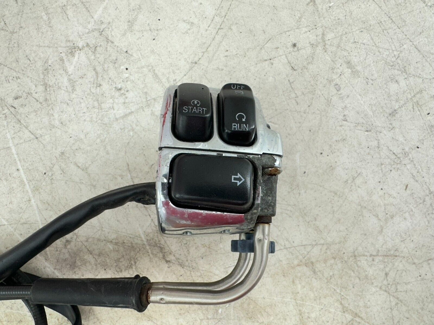 2002 HARLEY SOFTAIL Right Left hand Controls Switch + Throttle Cable