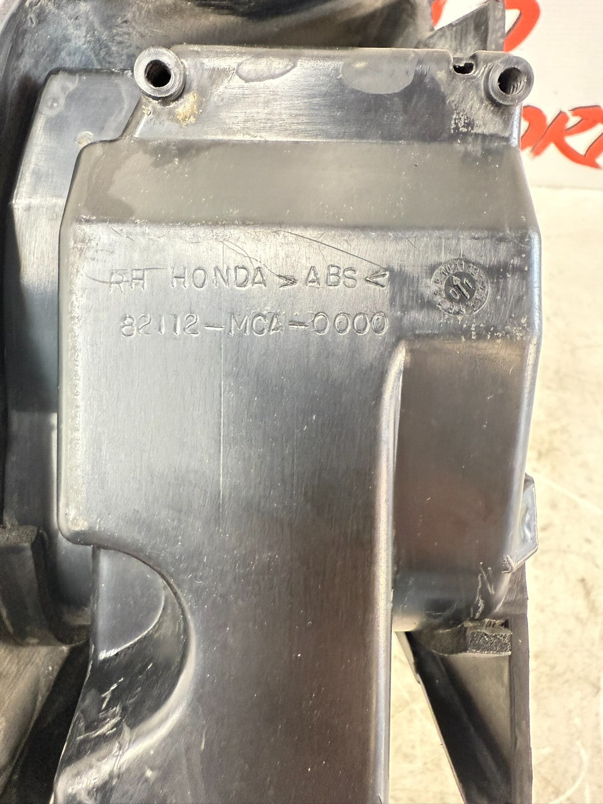 2002 Honda Goldwing GL1800 Rear Right Trunk Storage Pockets Lid