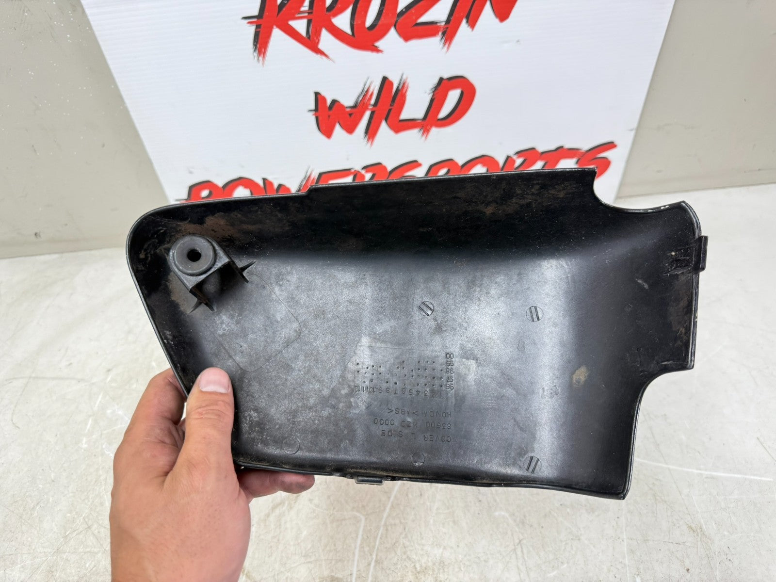 2001 HONDA VALKYRIE INTERSTATE Left Side Cover Panel Fairing Black