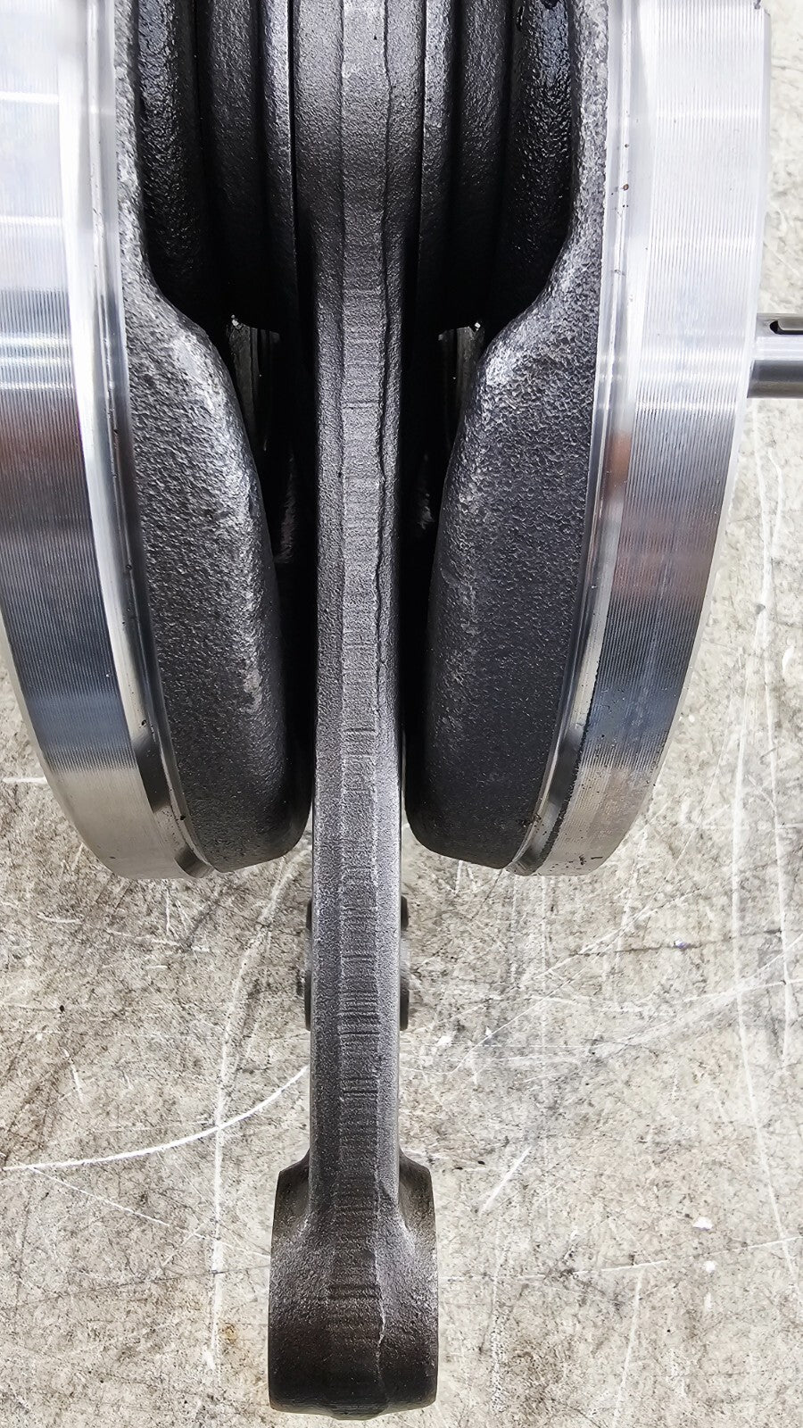 2000 Harley Davidson Sportster Engine Motor Crankshaft Flywheel Connecting Rods