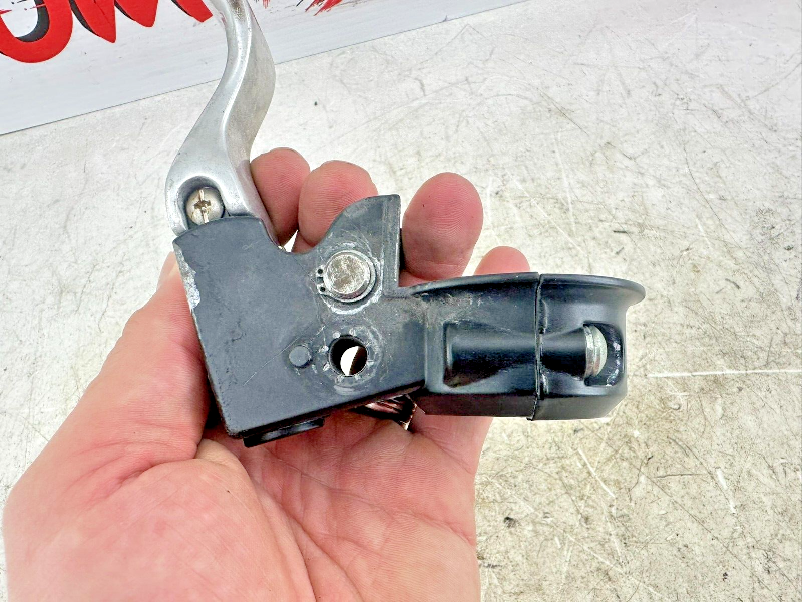 1995 HARLEY SOFTAIL OEM HD Clutch Lever + Perch MTG Bracket