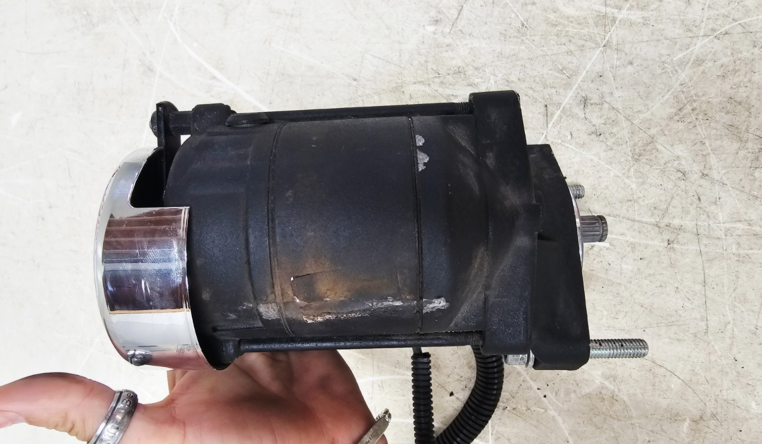 2002 HARLEY SOFTAIL OEM Engine Starter Motor