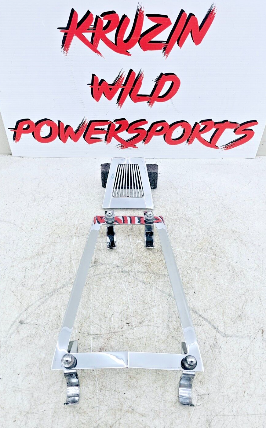 1999 HARLEY DYNA CONVERTIBLE Chrome Front Frame Cover Guards