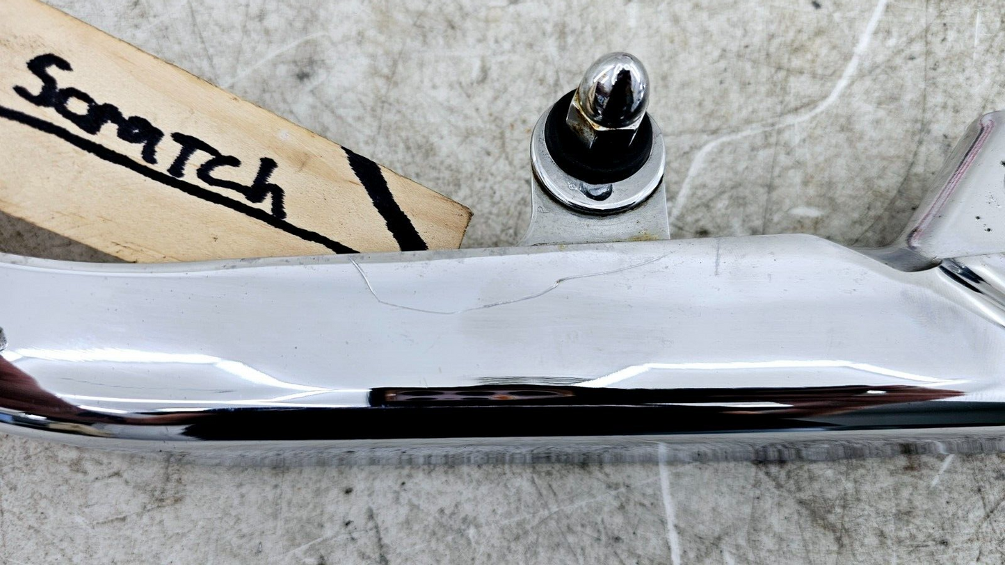 1999 HARLEY SOFTAIL Chrome Upper Belt Cover Guard + Black Lower