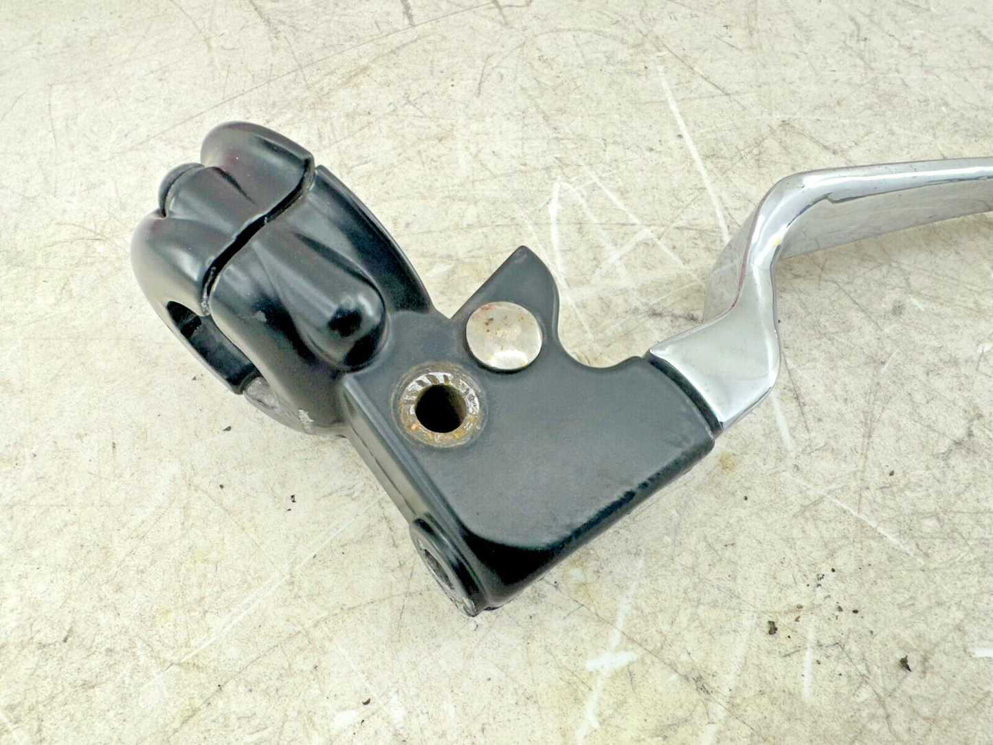 1997 HARLEY SPORTSTER Clutch Lever + Perch Pirch Mounting Bracket