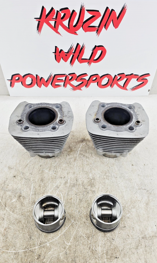 2000 Harley Davidson Sportster 883 Engine Motor Cylinders Barrels + Pistons