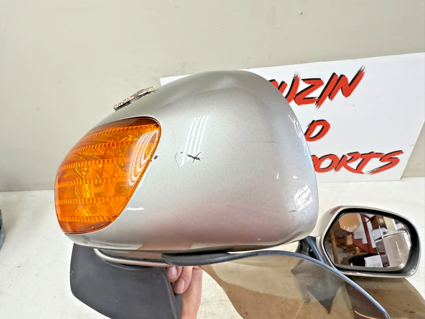 2002 Honda Goldwing GL1800 Right Left Mirrors w/ Turn Signal & Wing Deflector