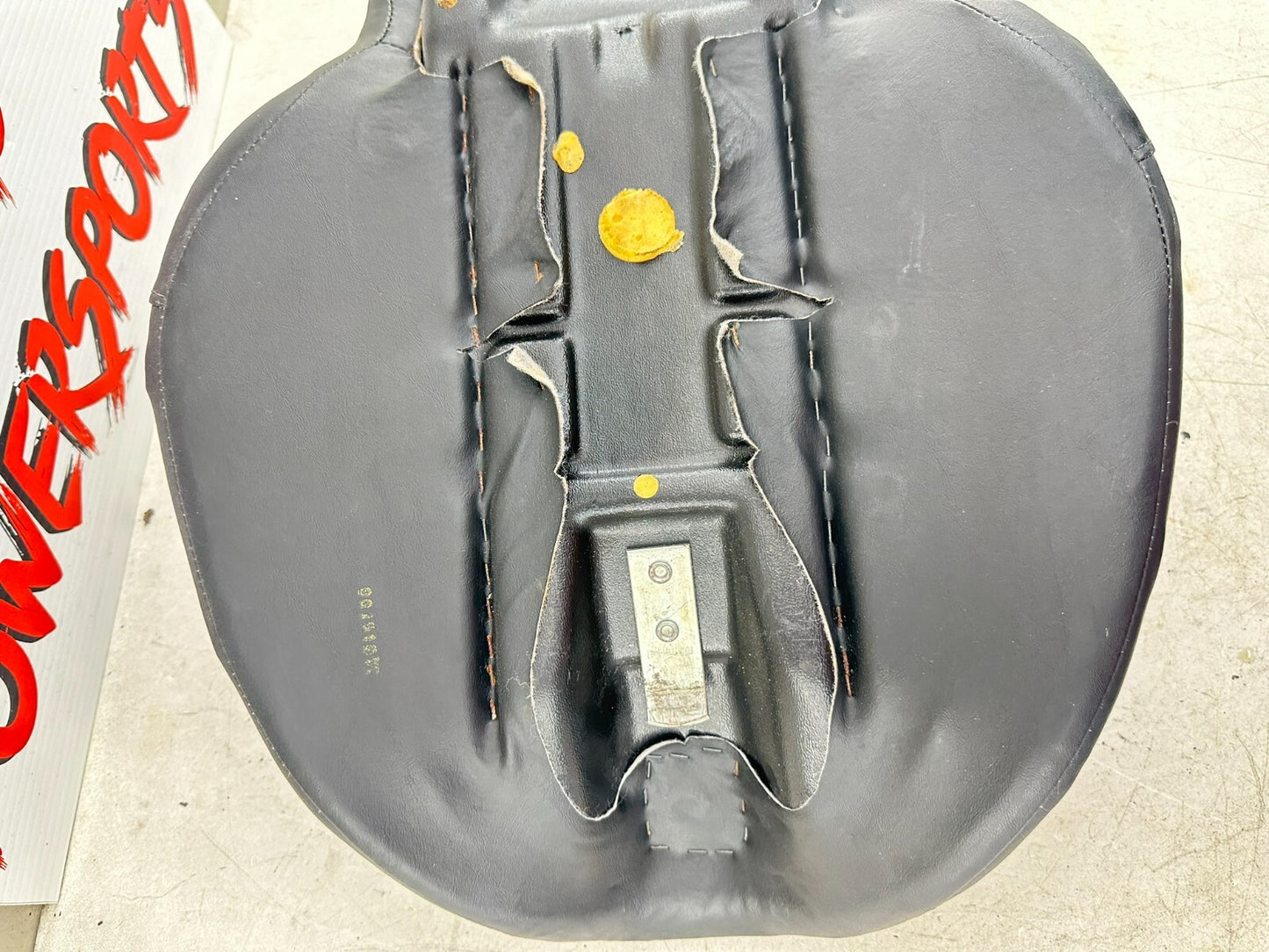 1999 HARLEY DYNA OEM HD Driver Passenger Seat Saddle Black NOS