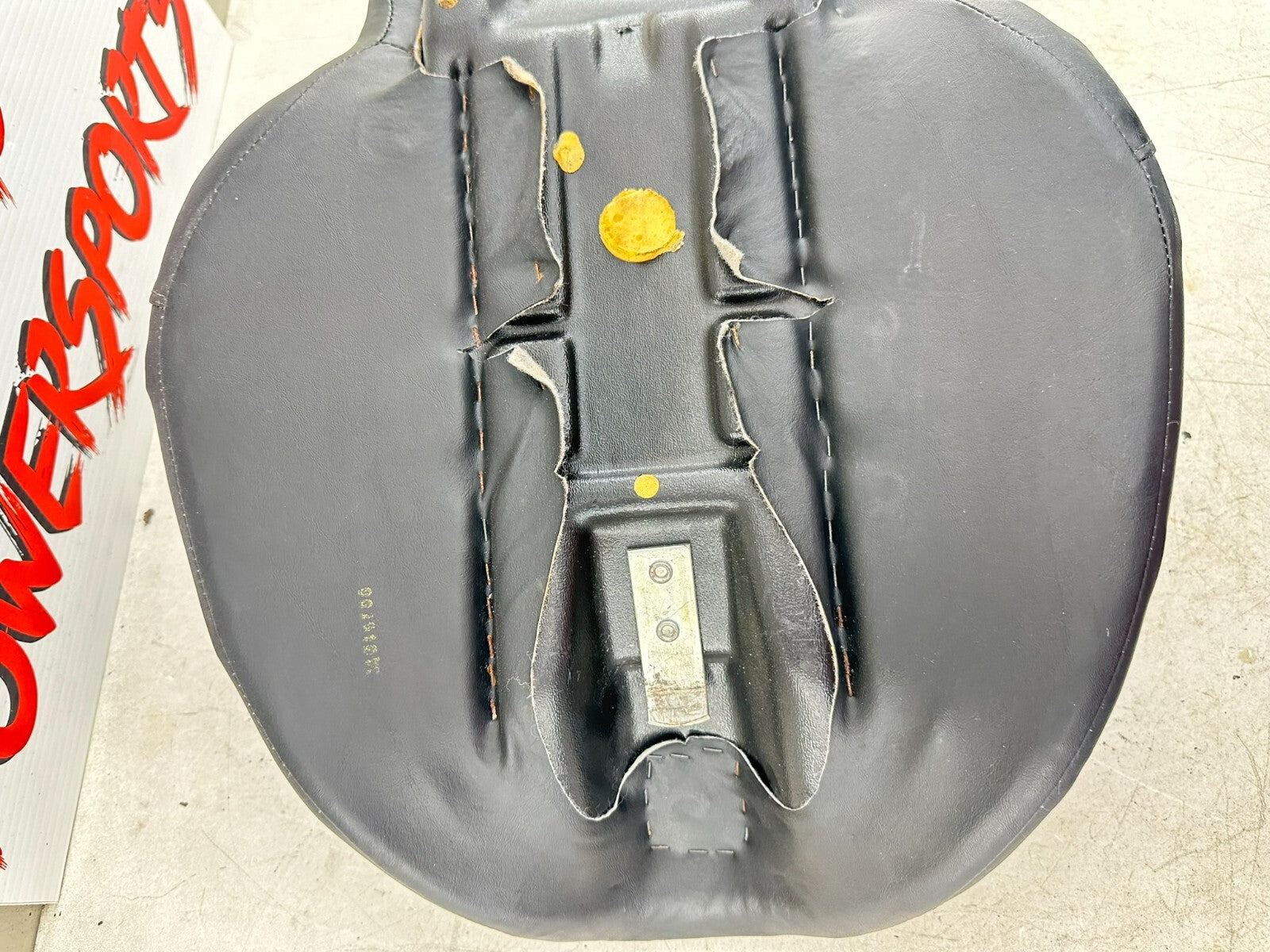 1999 HARLEY DYNA OEM HD Driver Passenger Seat Saddle Black NOS