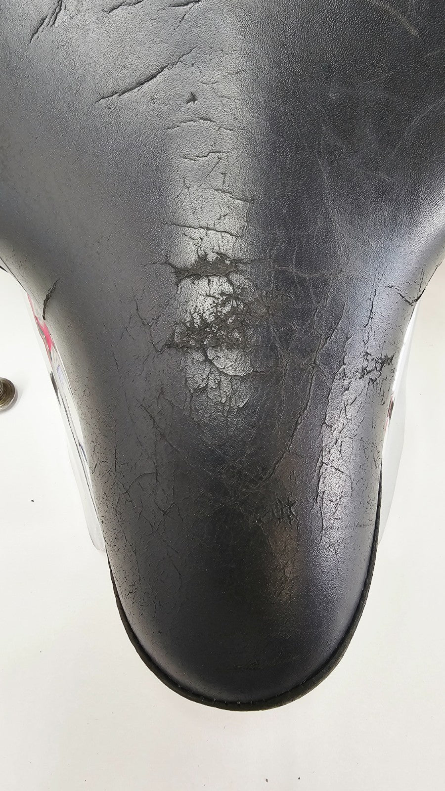 1995 HARLEY SOFTAIL FATBOY Corbin Solo Springer Driver Seat Chrome Filler Panel