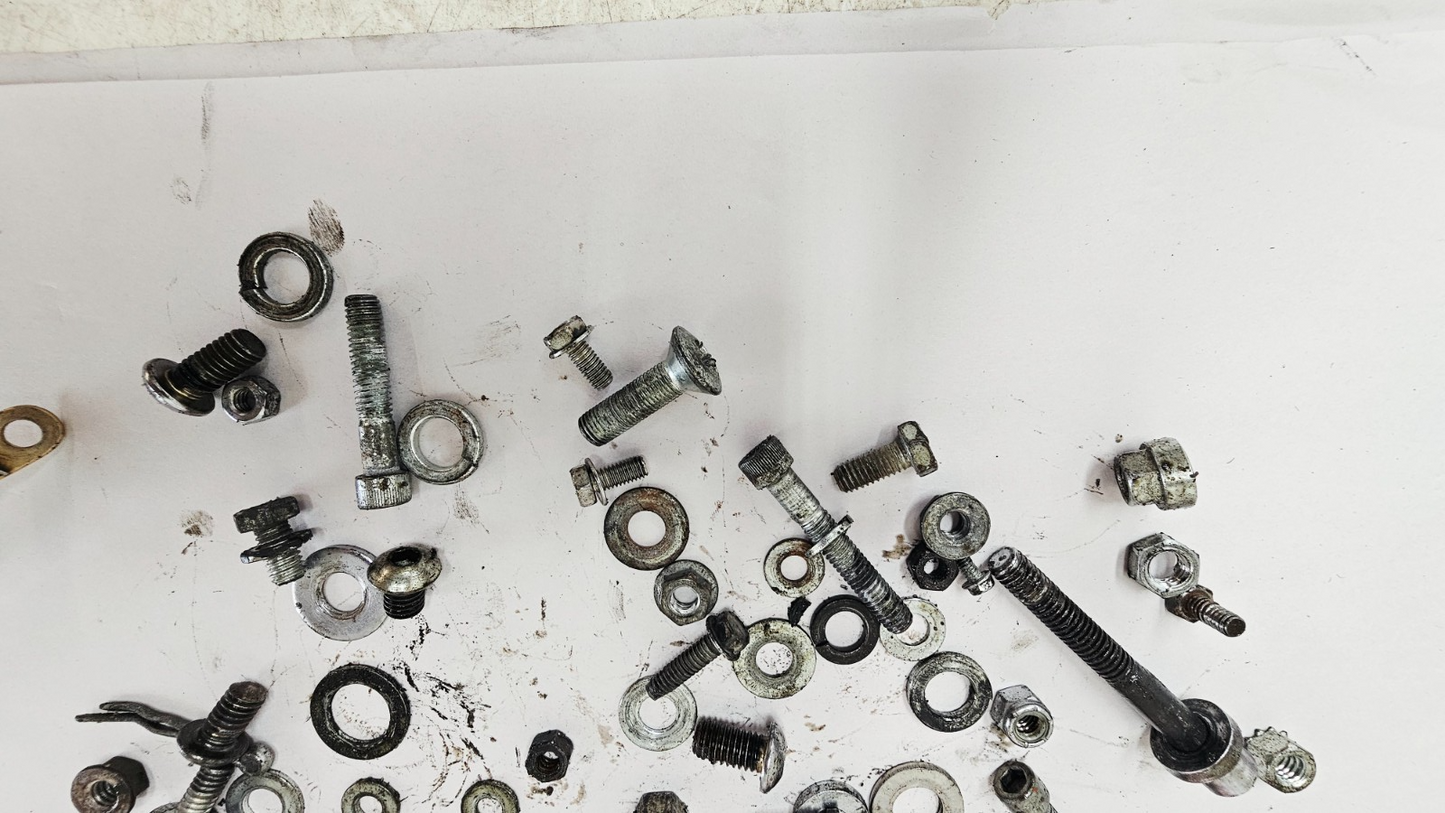 1995 HARLEY SOFTAIL FATBOY Mounting Hardware Bolt Screw Nut Lot Frame