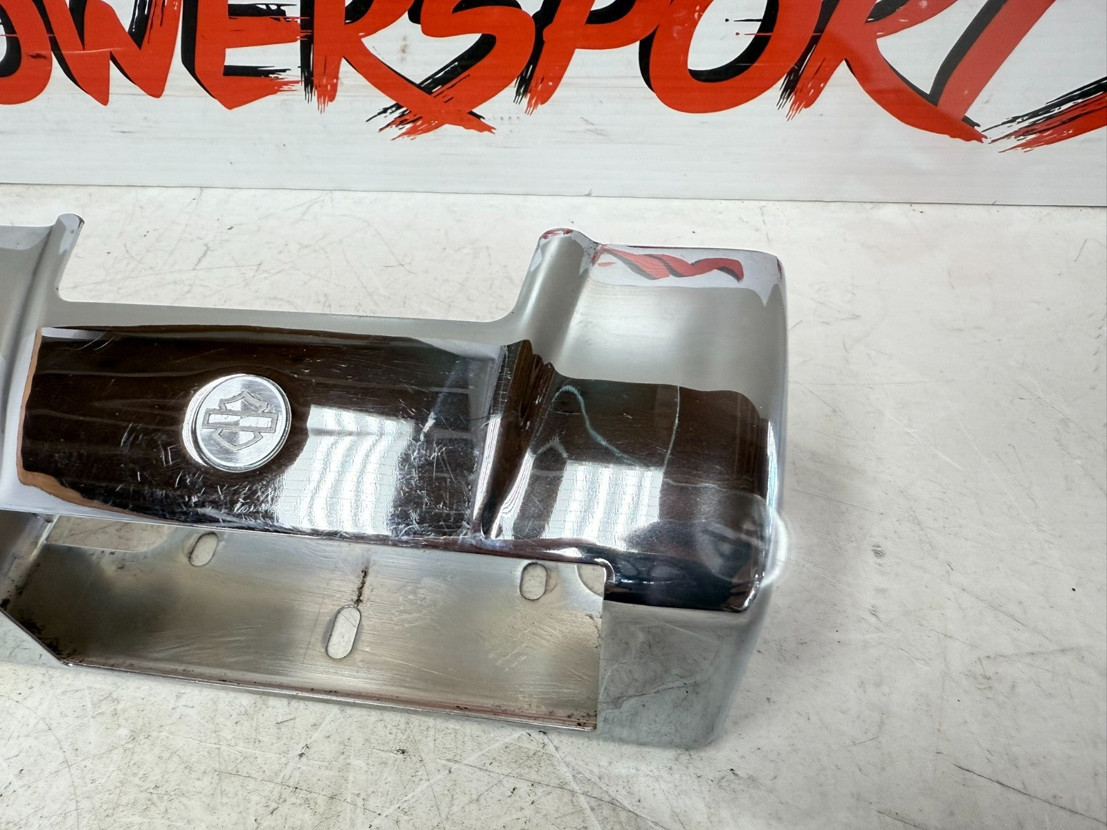2003 HARLEY ELECTRA GLIDE OEM Oil Cooler Chrome Cover