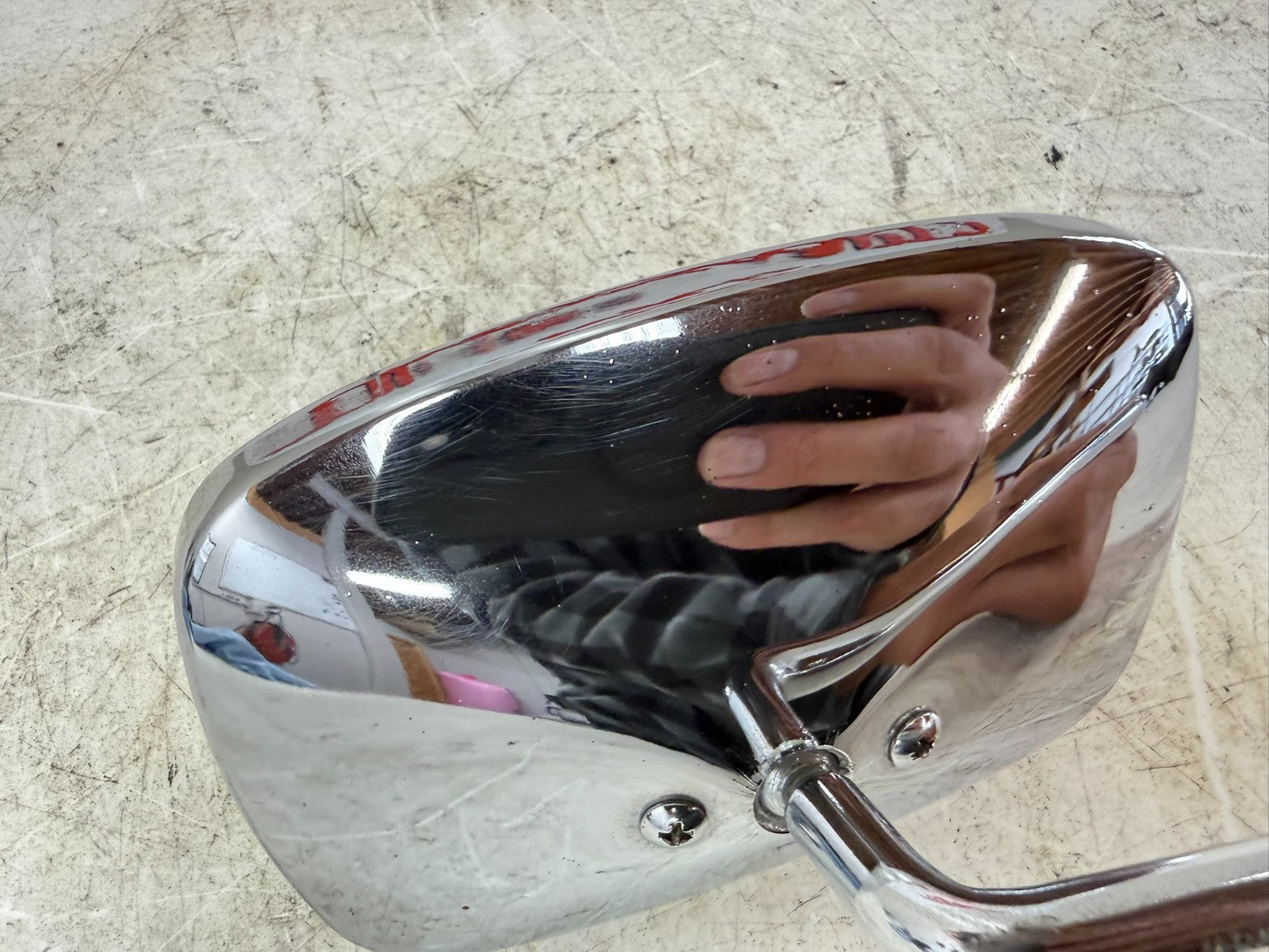 1997 Harley Davidson Sportster Chrome Right Side Mirror OEM
