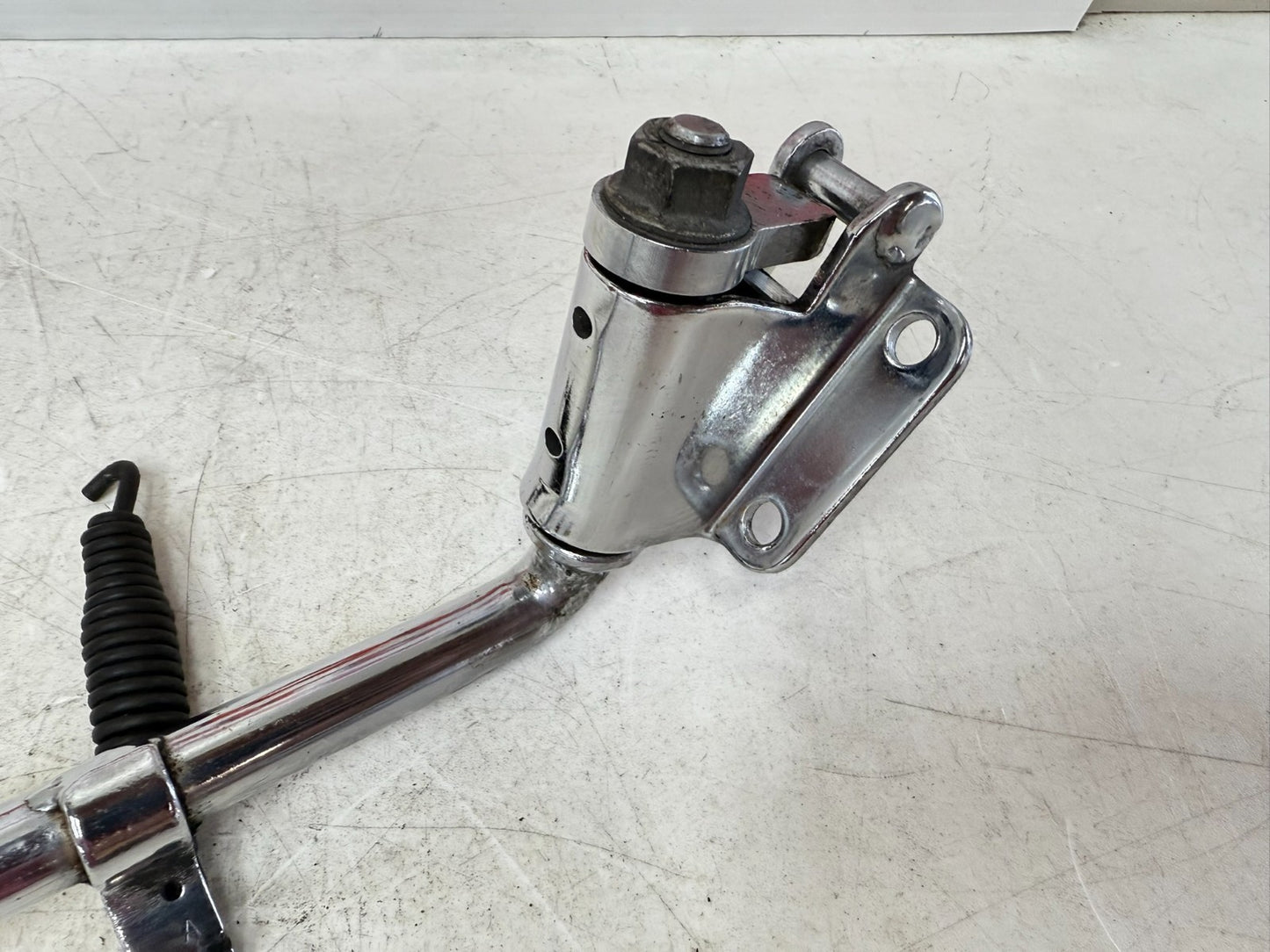 2003 HARLEY ELECTRA GLIDE OEM Left Side Jiffy Kick Stand Chrome