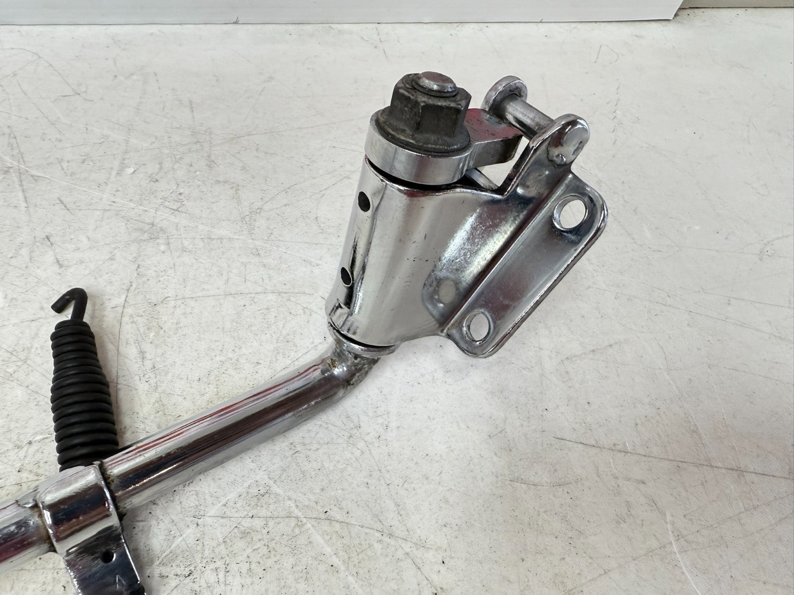 2003 HARLEY ELECTRA GLIDE OEM Left Side Jiffy Kick Stand Chrome