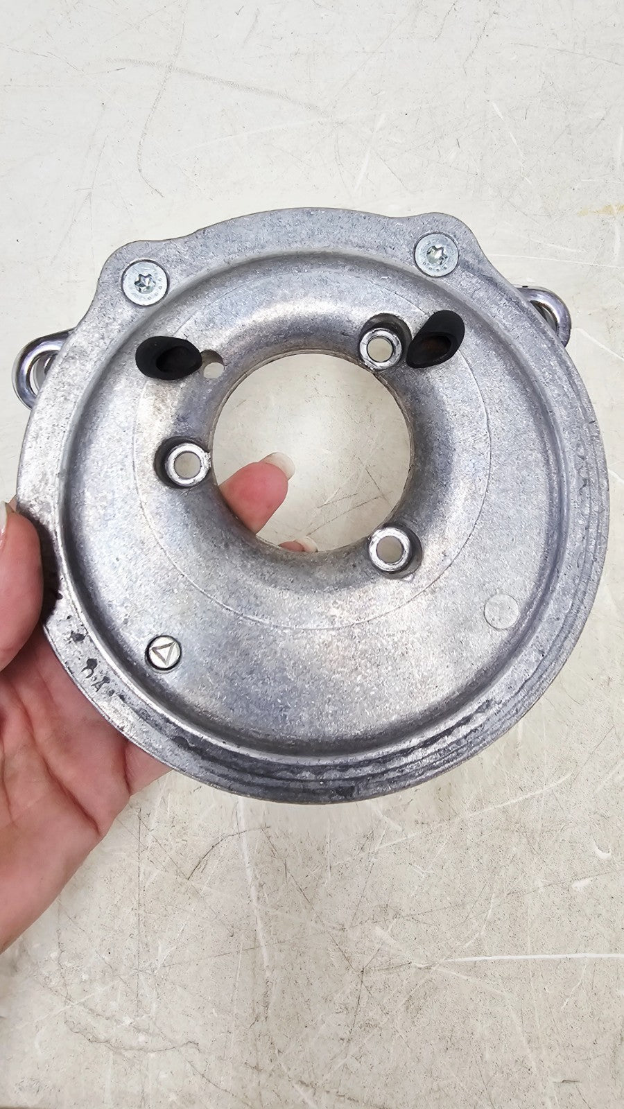 2002 HARLEY SOFTAIL Air Filter Housing Cover Backing Plate + Hardware