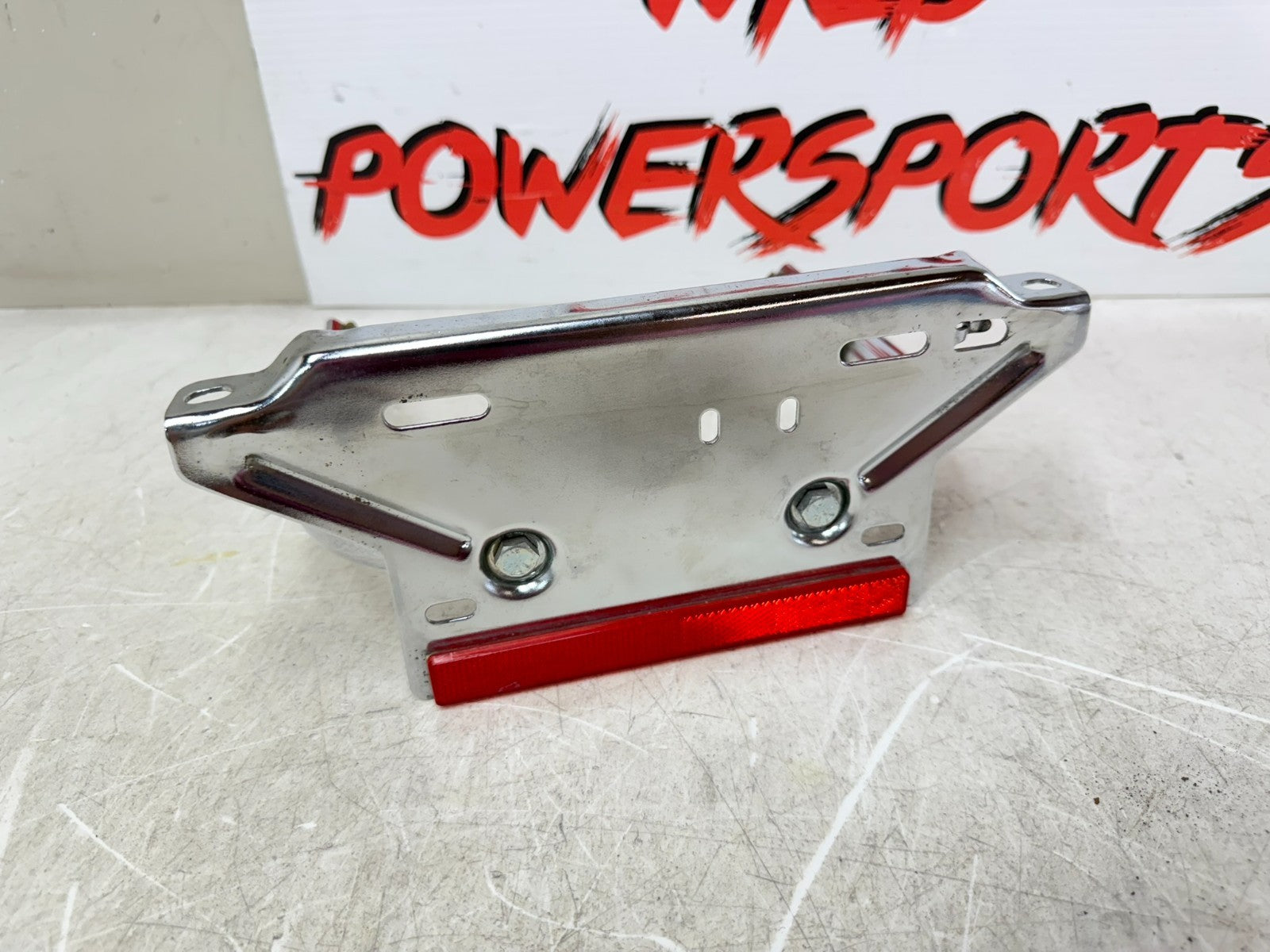 2003 HARLEY ELECTRA GLIDE License Plate Support Rail Bar Holder & Mount