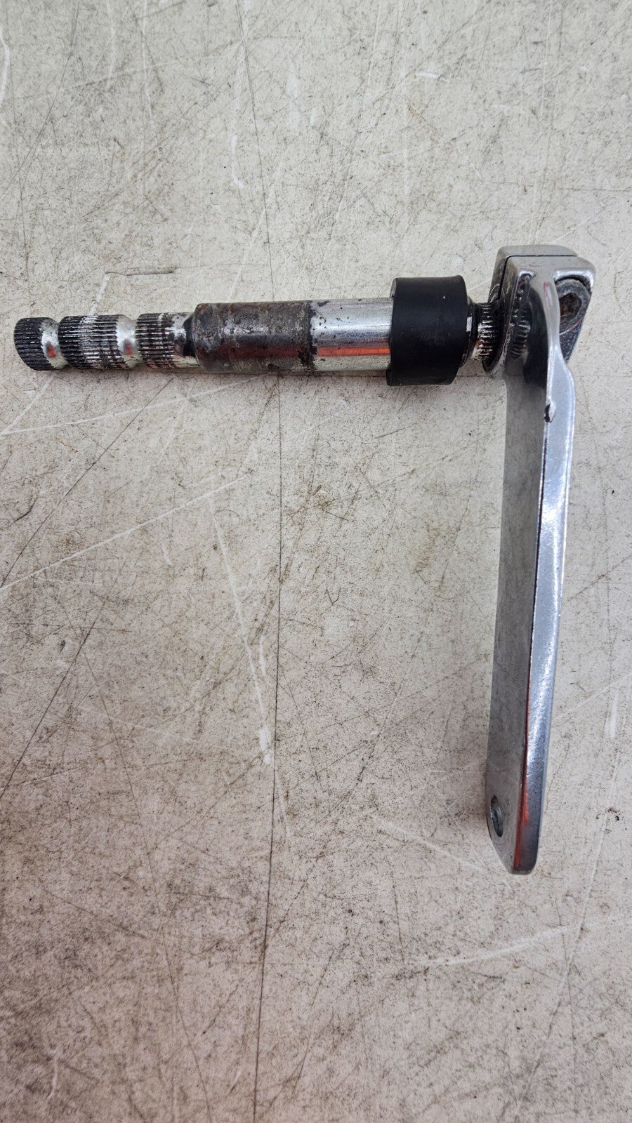 2000 HARLEY FLH ROADKING Chrome Heal Toe Shifter Shift Lever Linkage