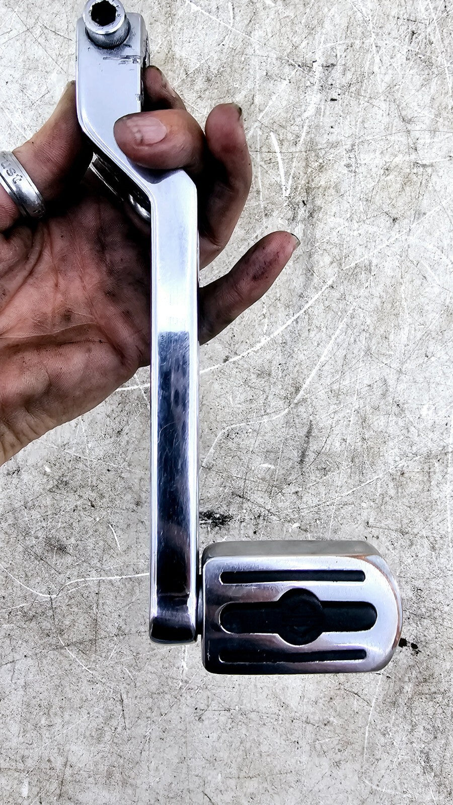 2000 HARLEY ELECTRA GLIDE Heel Toe Shift Transmission Gear Shifter Brake Lever