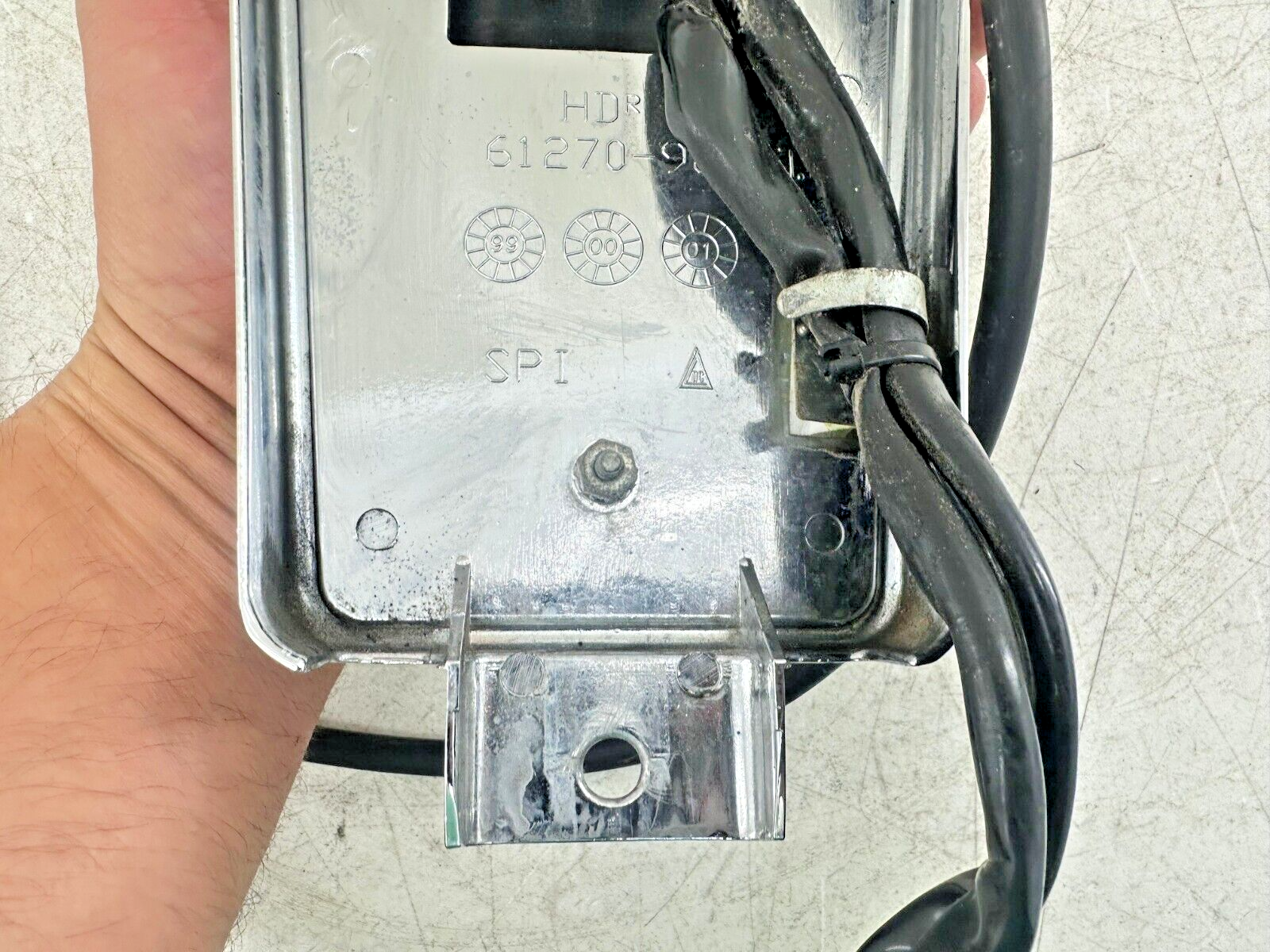 1999 HARLEY FLH ELECTRA GLIDE Gas Tank Dashboard Console W/ CB Controls 61270-98