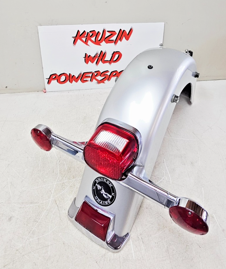 2003 HARLEY ELECTRA GLIDE Rear Fender Brake Light Turn Signal Bar 100th annivers