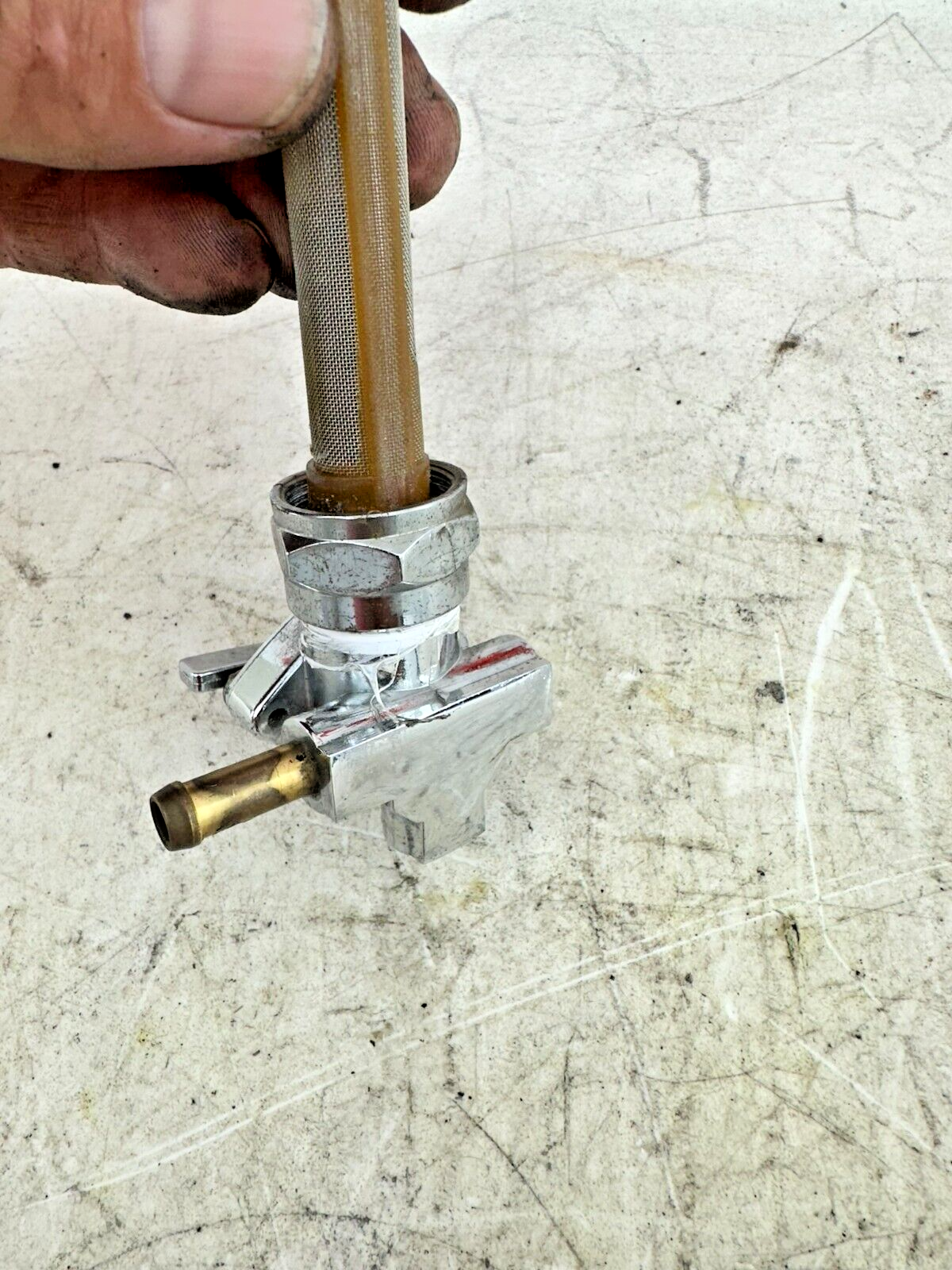 1996 HARLEY DAVIDSON SOFTAIL Fuel Gas Valve Petlock OEM Fuel Shutoff Switch