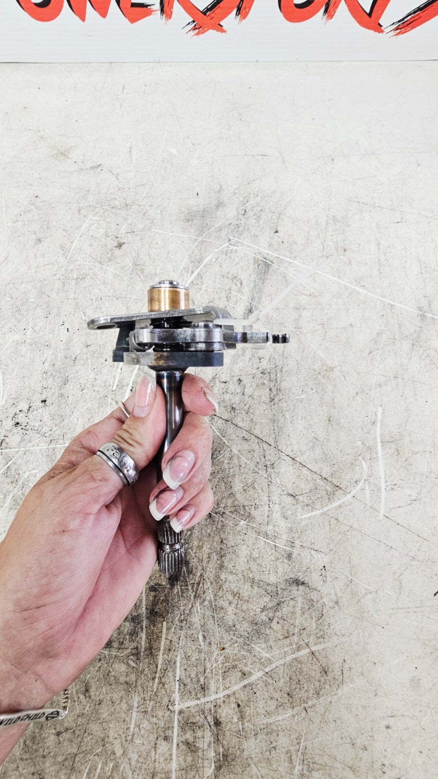 2000 Harley Davidson Sportster Transmission Gear Change Shifter Shift Shaft