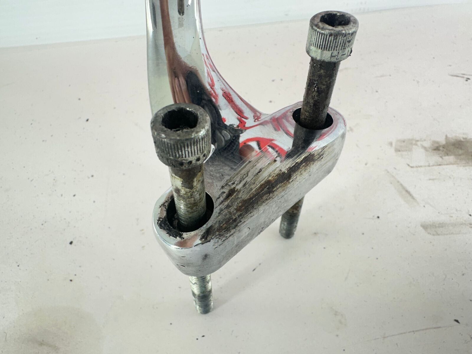 2003 Harley Davidson Sportster Mid Controls Foot Peg Mounts + Brake Lever