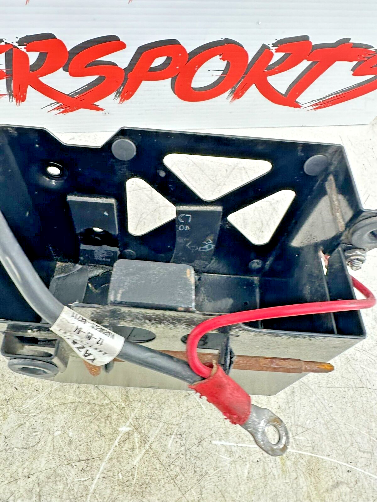 2005 Victory Kingpin Battery Tray Box + Starter Solenoid